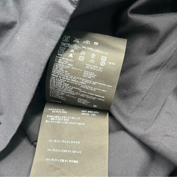 Prada Women’s Shift Sleeveless V-Neck Mini Dress Nautical Navy Blue 38 US 2 - Picture 11 of 13